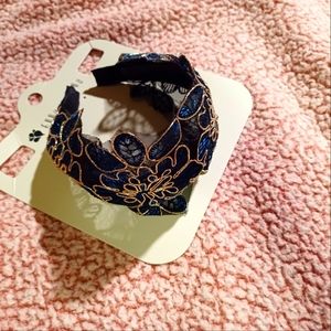 Stunning blue headband